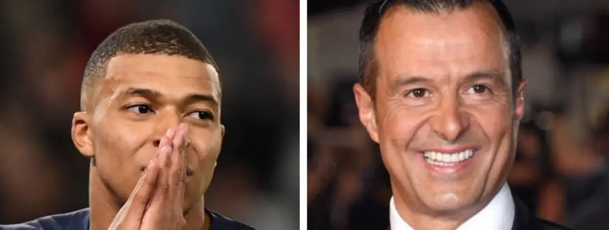 Kylian Mbappé se encomienda a Jorge Mendes para el nuevo PSG