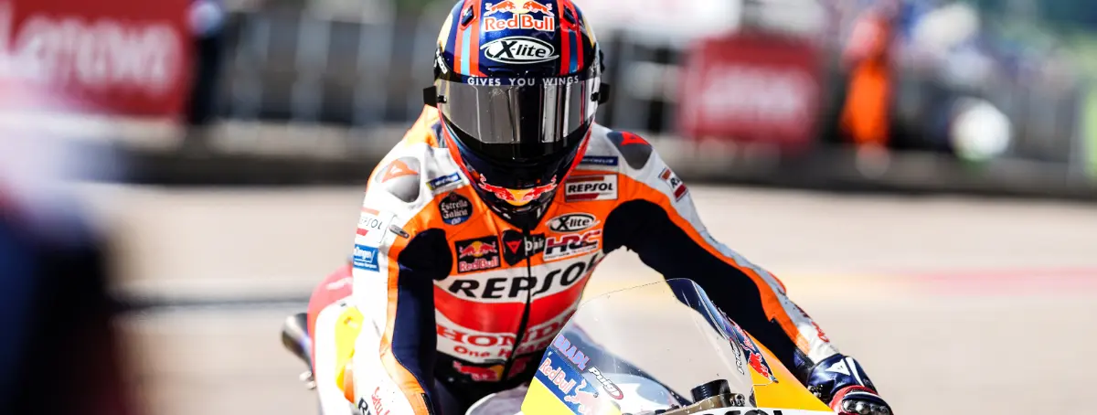 MotoGP alucina: cambia a Márquez, es último y rajada brutal de Honda