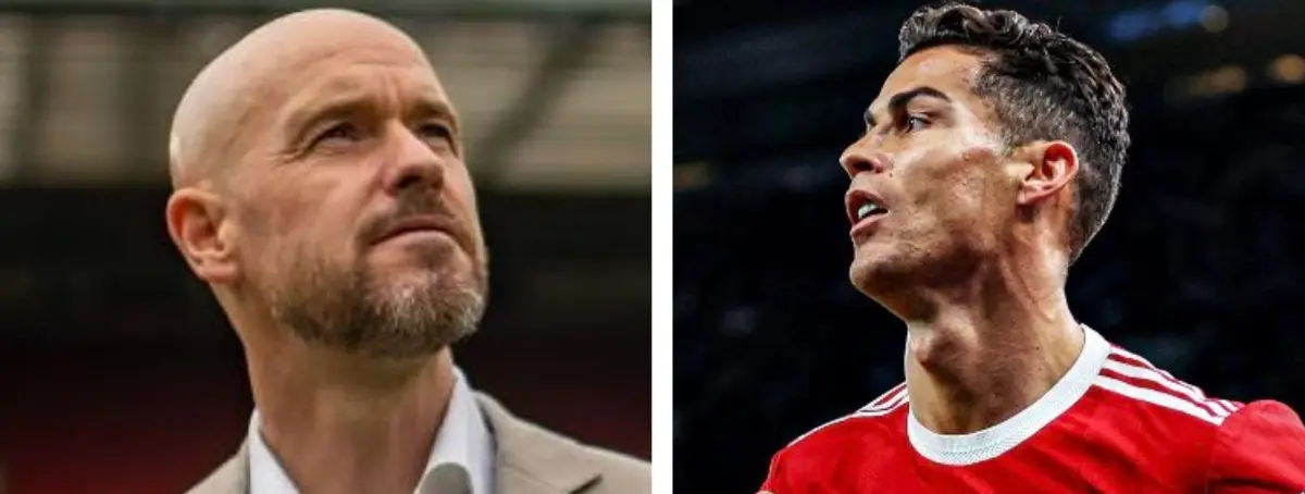 El United se cubre: Ten Hag se cargará a Cristiano y tiene reemplazo