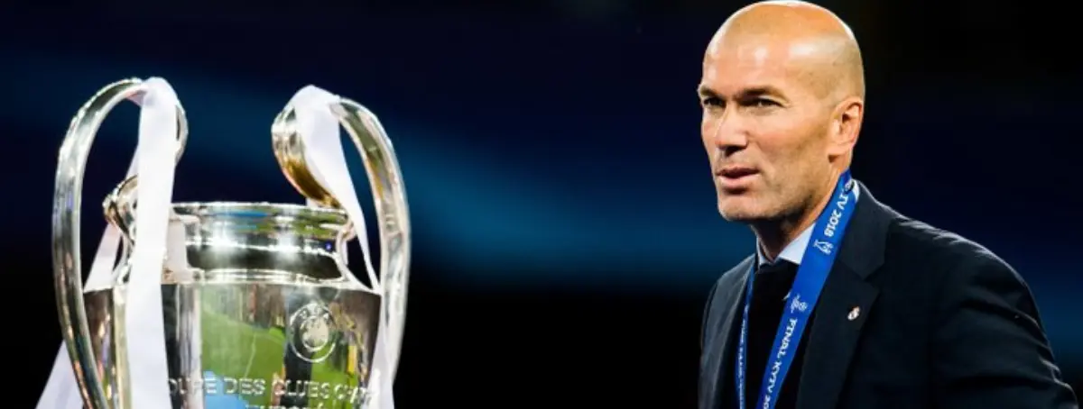 Zidane echa leña al fuego: quiere entrenar a Mbappé pero no con el PSG