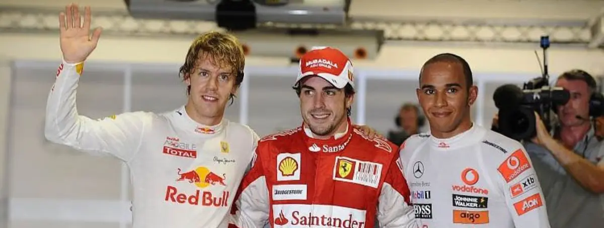 Sorpresón: Vettel deja por los suelos a Hamilton, Verstappen y Alonso