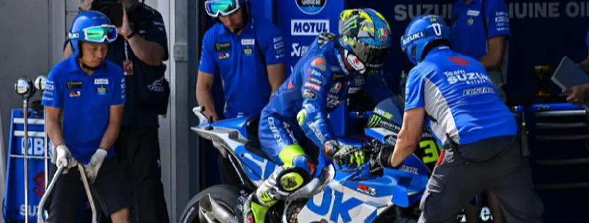 Desesperación en Suzuki: ridículo, el futuro compañero de Márquez raja