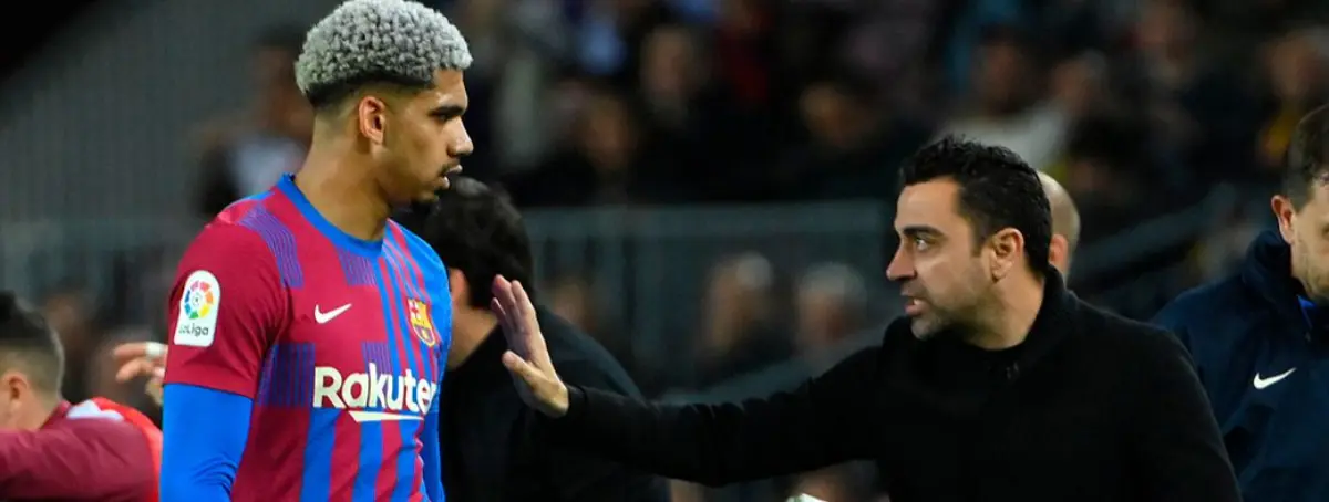 Pánico en el Barça: Araújo, giro total a su situación, Xavi lo perderá
