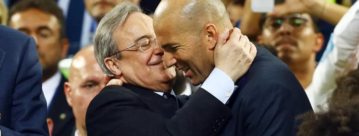 Le ningunearon, Zidane y Florentino le salvan, y es el jefe del Madrid