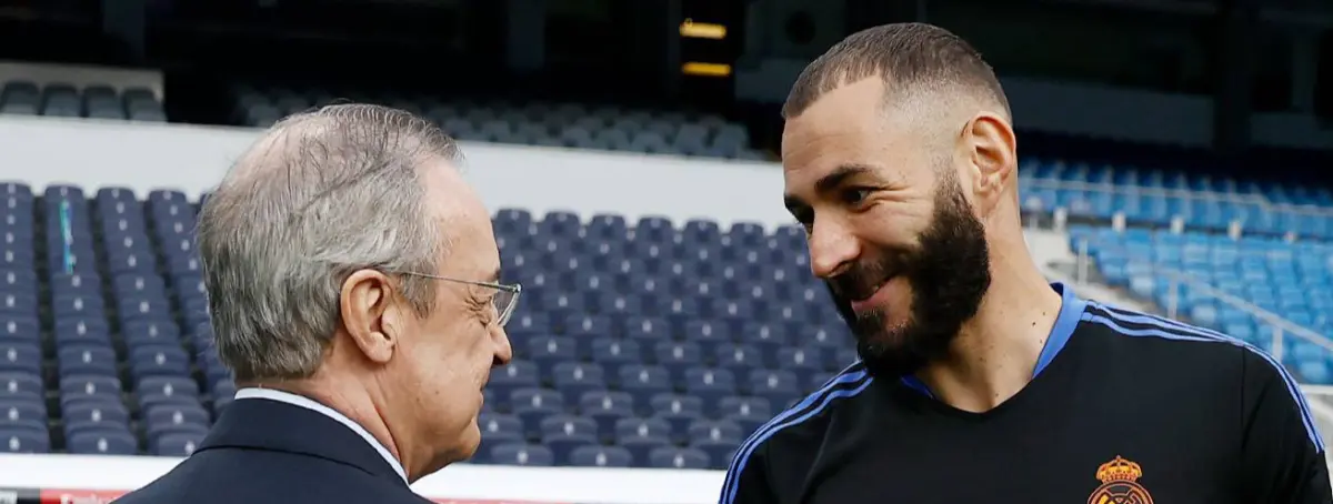 Cumbre en el Real Madrid, reunión de Florentino y Benzema