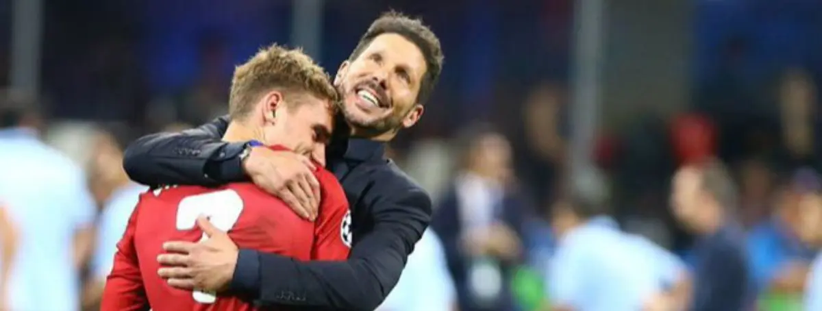 Enfilado por Simeone, le puso la cruz a Griezmann, Luis Enrique sonríe