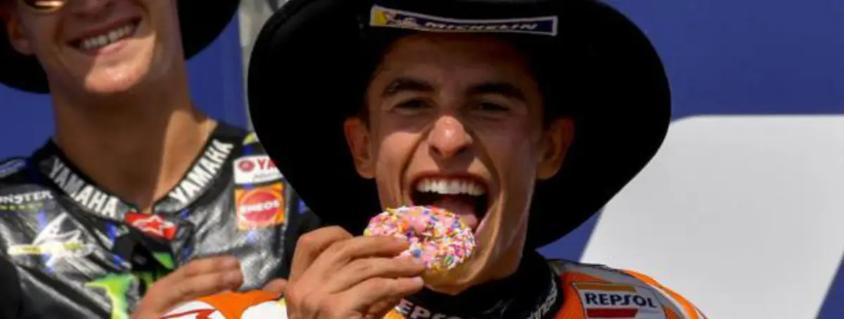 La imagen de la ilusión: Marc Márquez da alas a Honda y a todo MotoGP