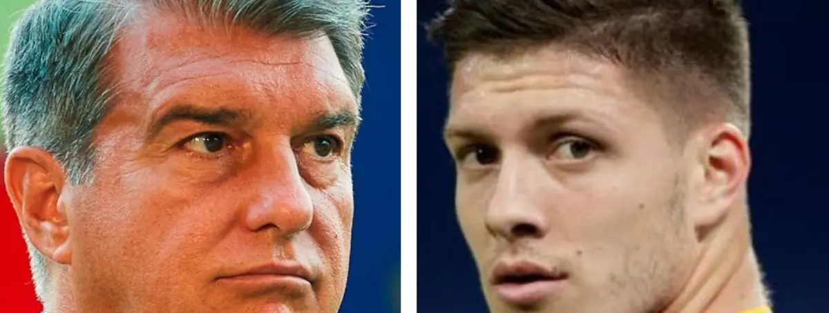 Laporta lo echa y traiciona al Camp Nou: será compañero de Luka Jovic