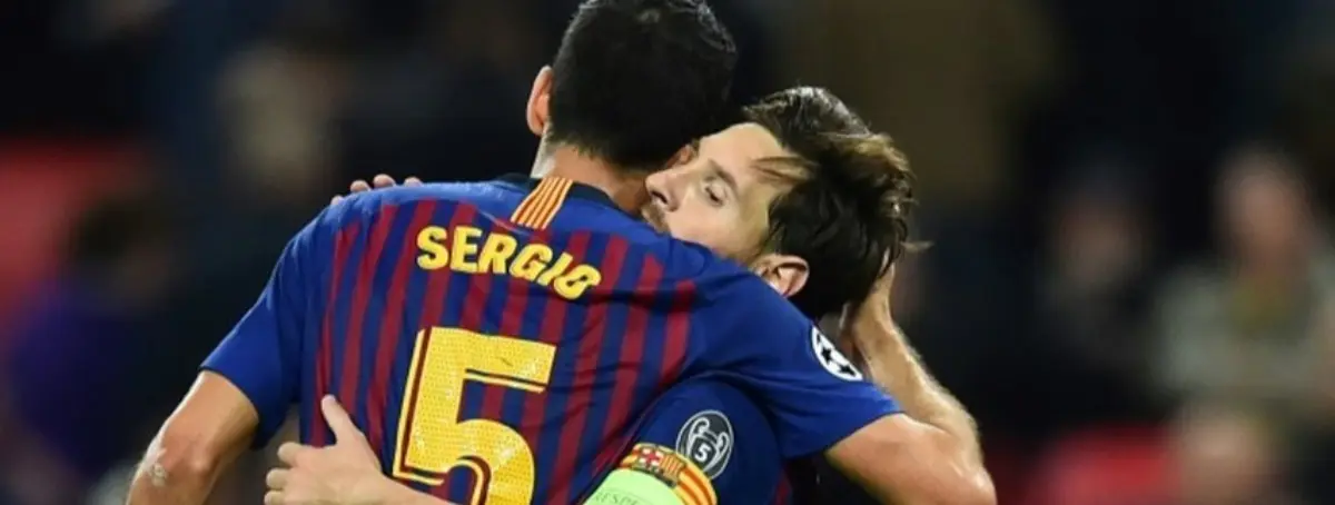 Escándalo en el Barça: Busquets se ve fuera y Messi ve el reencuentro