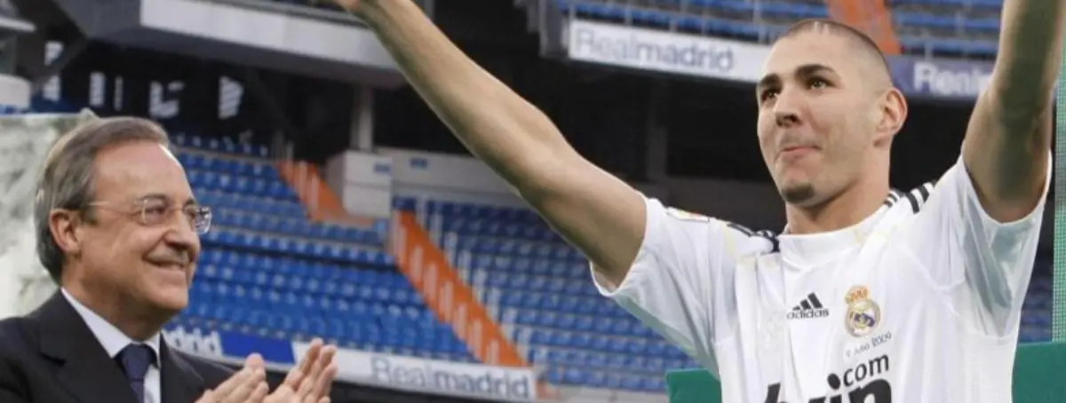 Florentino solo se fía de Benzema, un problema para el Real Madrid