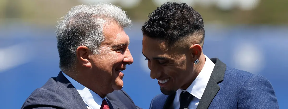 Problema a la vista, Laporta lo confirma: Dembélé y Raphinha en el ajo