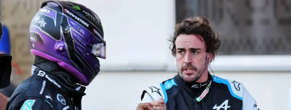 Alpine y Mercedes en el extremo: Alonso y Hamilton abatidos en Francia