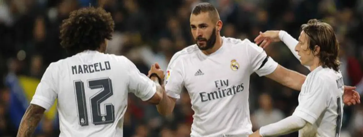 Sale del Madrid y le reta: la gloriosa batalla entre Marcelo y Benzema
