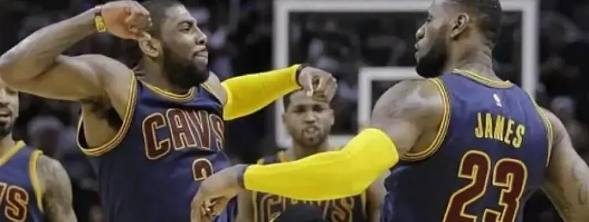 Irving tiene claro su futuro: ni con LeBron James, ni con Durant