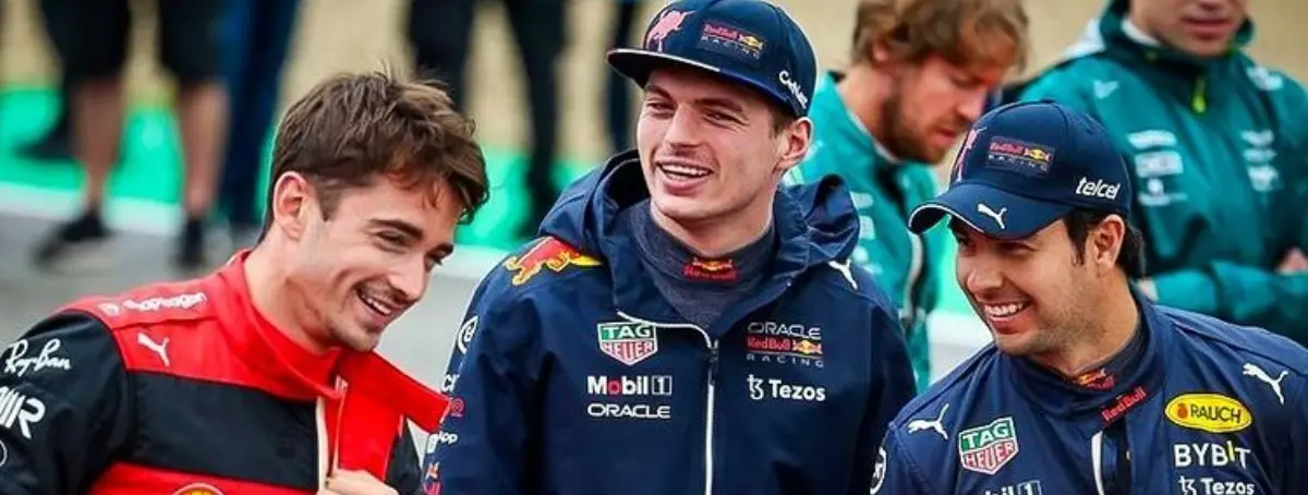 Verstappen y Leclerc pisotean a Pérez y Sainz: la sorpresa es Hamilton