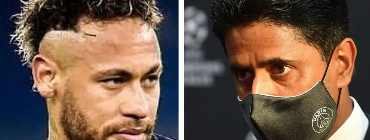 Al-Khelaïfi se carga a Neymar en París: 70 kilos y no jugará más