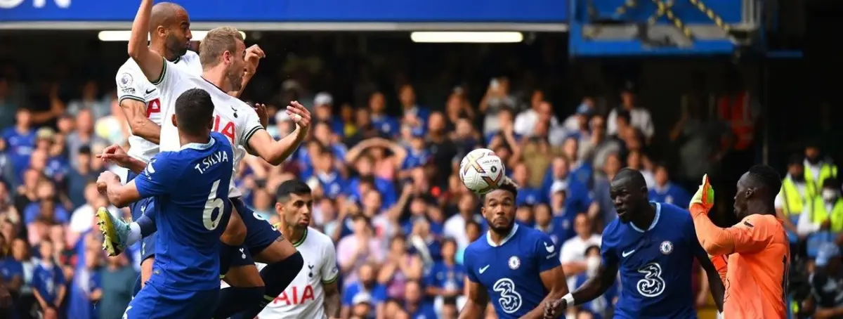 Locura Chelsea-Tottenham: líderes fuera de sí, no son Kane ni Sterling