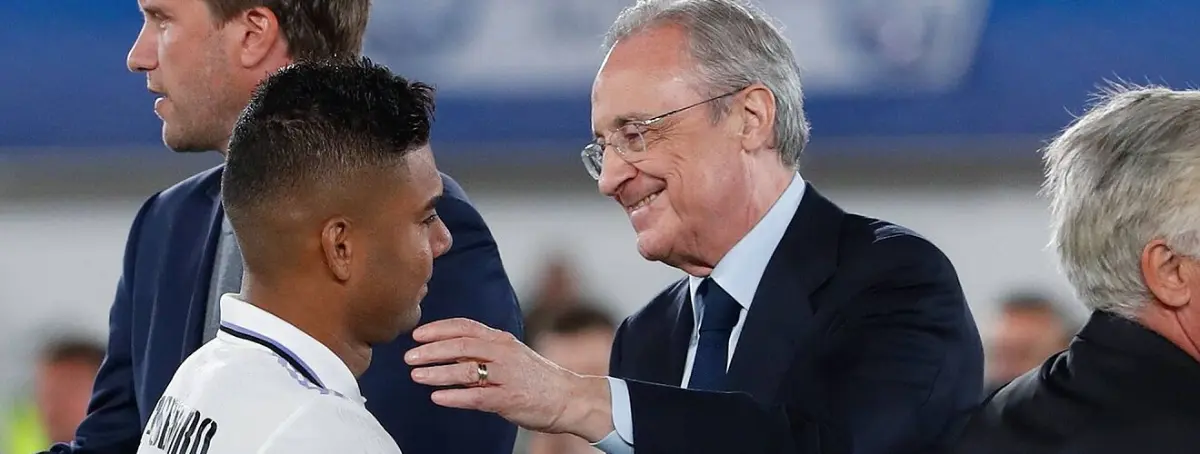 Florentino, impasible: tras Casemiro, no a 90 kilos, Ancelotti respira