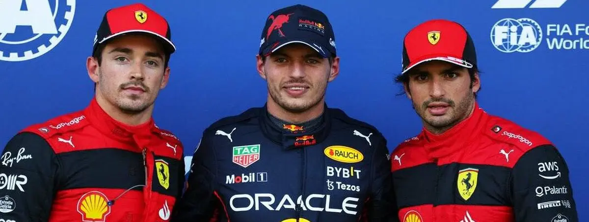 Brutal lío en Spa que hunde a Verstappen y Leclerc y da alas a Sainz