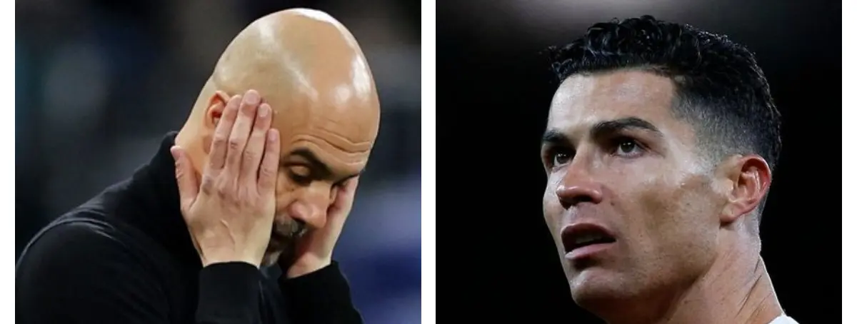 200 kilos, CR7 está fuera y Guardiola lo paga: inesperado giro de 180º