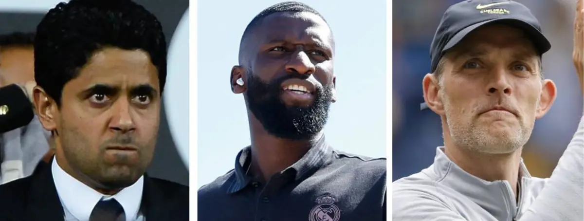 Tuchel, 300 kilos para olvidar a Rüdiger: Al-Khelaïfi pierde el trono