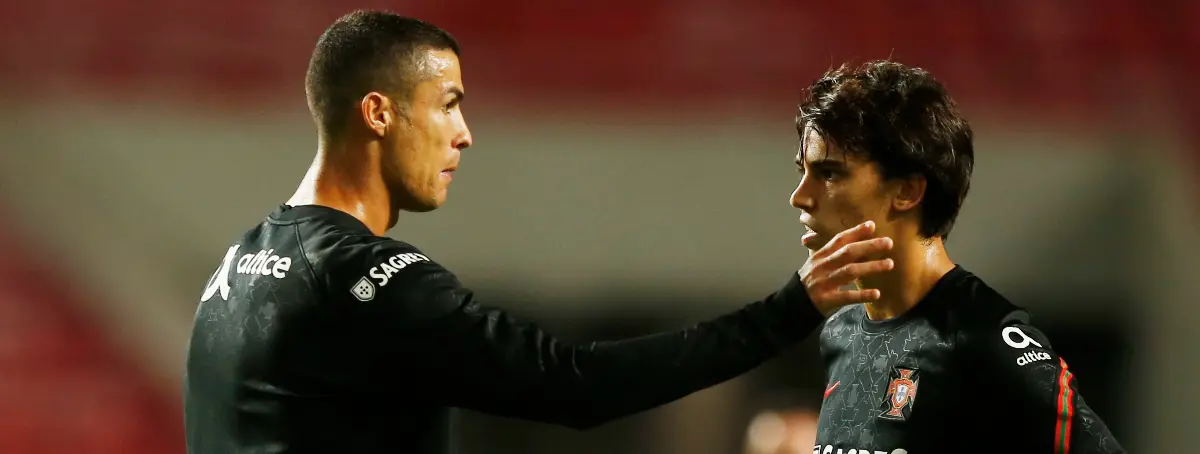 “No” al Chelsea y PSG: CR7 y João Félix se sorprenden, vale 100 kilos