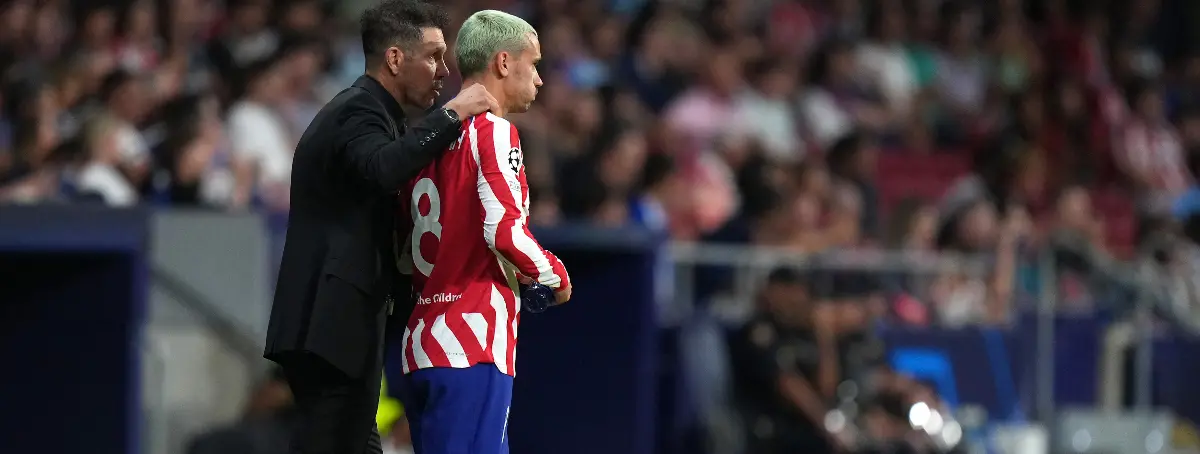 Griezmann y Simeone lo firman: dejan fuera al portugués en el Atleti