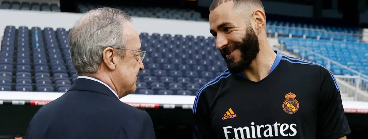 Florentino Pérez prepara una sorpresa para enero: ojo a Karim Benzema
