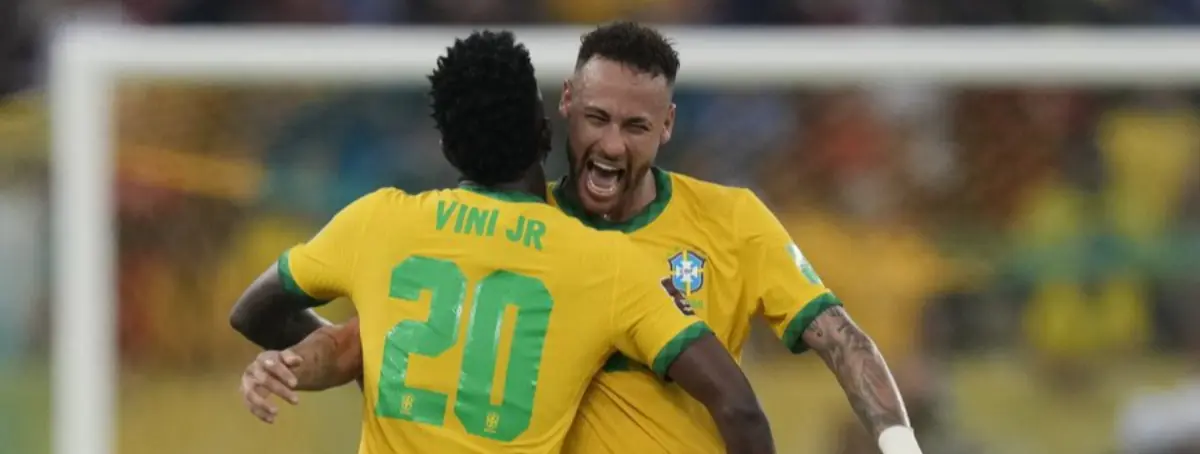 Neymar hace sitio a Vinicius y Raphinha para triunfar juntos en 2022