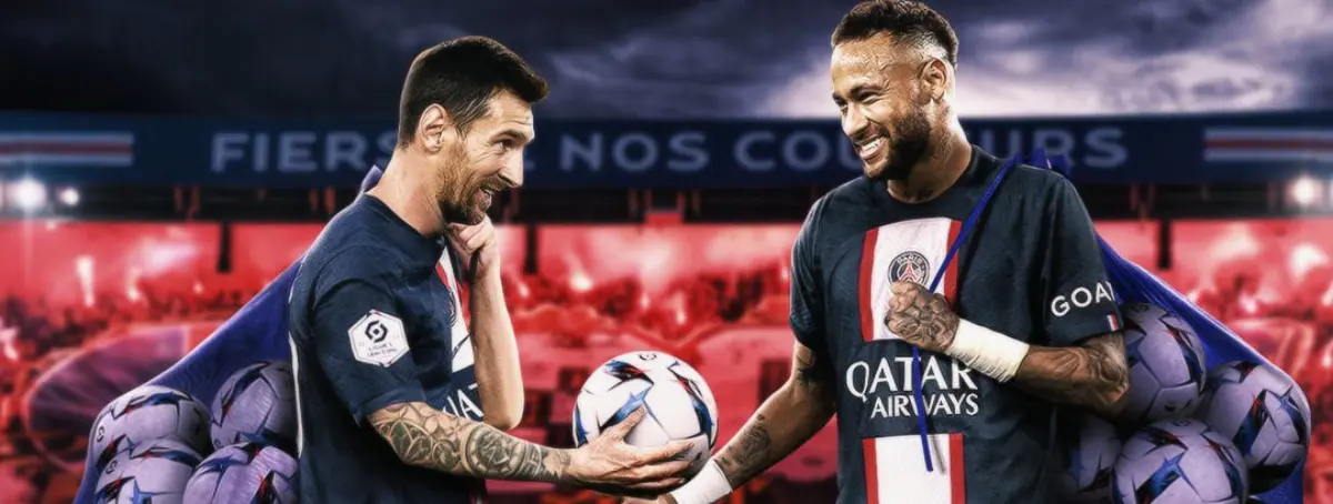 Salvajada inaudita de Messi: Al-Khelaïfi y Neymar hundieron al Barça