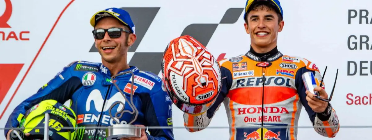 Márquez señala el error de Bagnaia y Quartararo, con Rossi por medio