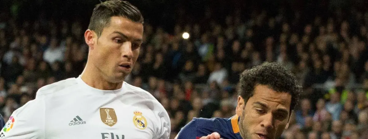 Dani Alves escoge: Messi o Cristiano, el barcelonismo, perplejo