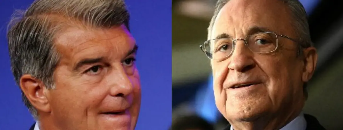 Florentino rebasa a Laporta: el patrocinio que superará a 'Spotify'