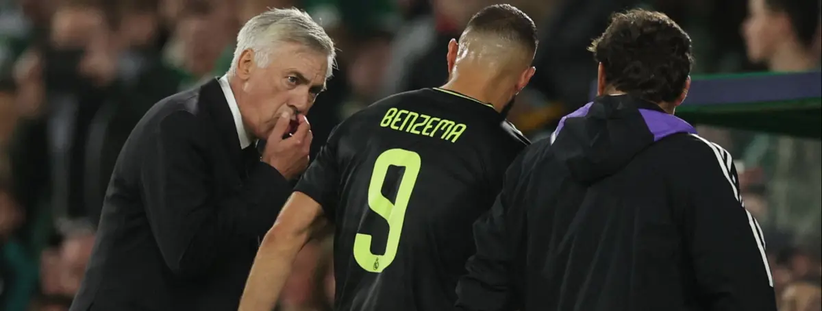 Frustrado en el Madrid: ni con Benzema lesionado juega con ‘Carletto’