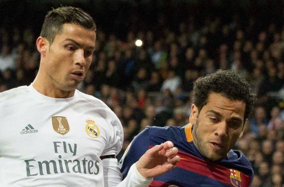 Dani Alves escoge: Messi o Cristiano, el barcelonismo, perplejo