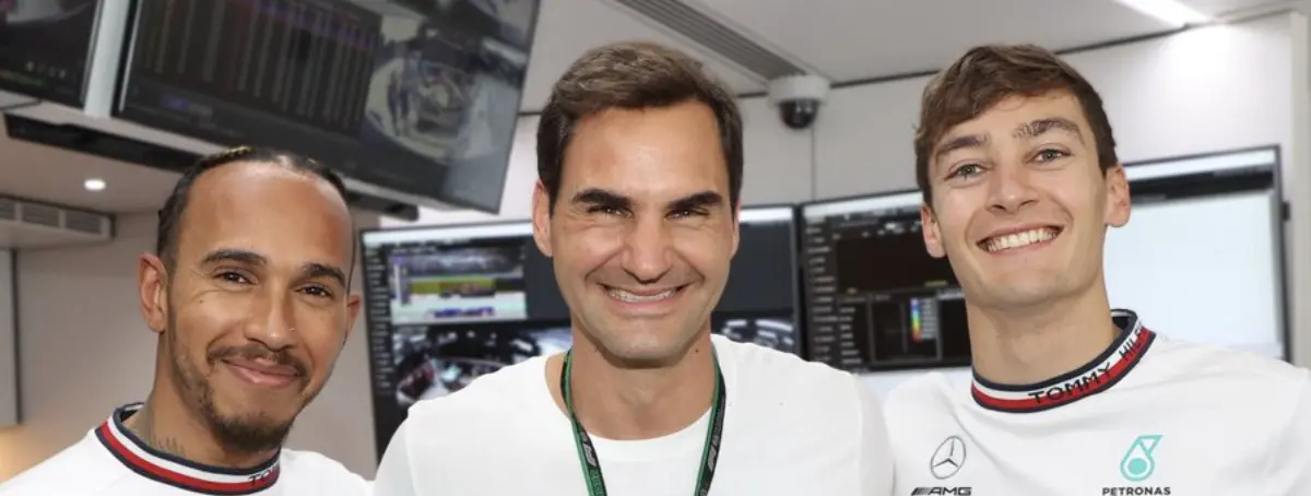 Wolff habla sobre Hamilton y Russell y el futuro de Mercedes brilla