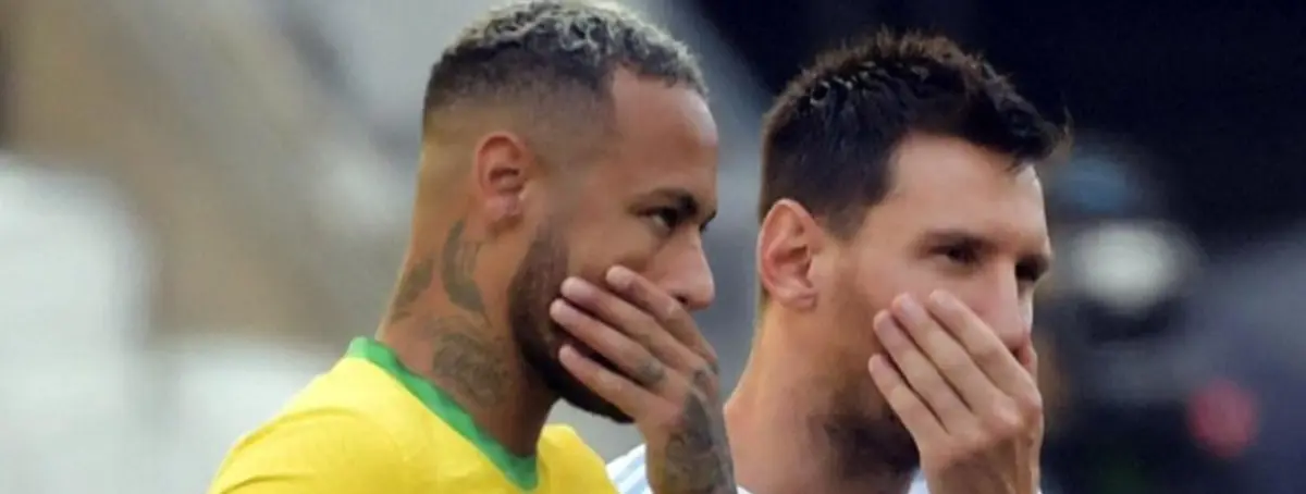 Golpe psicológico de Neymar a su amigo Messi y Di María, más favorito