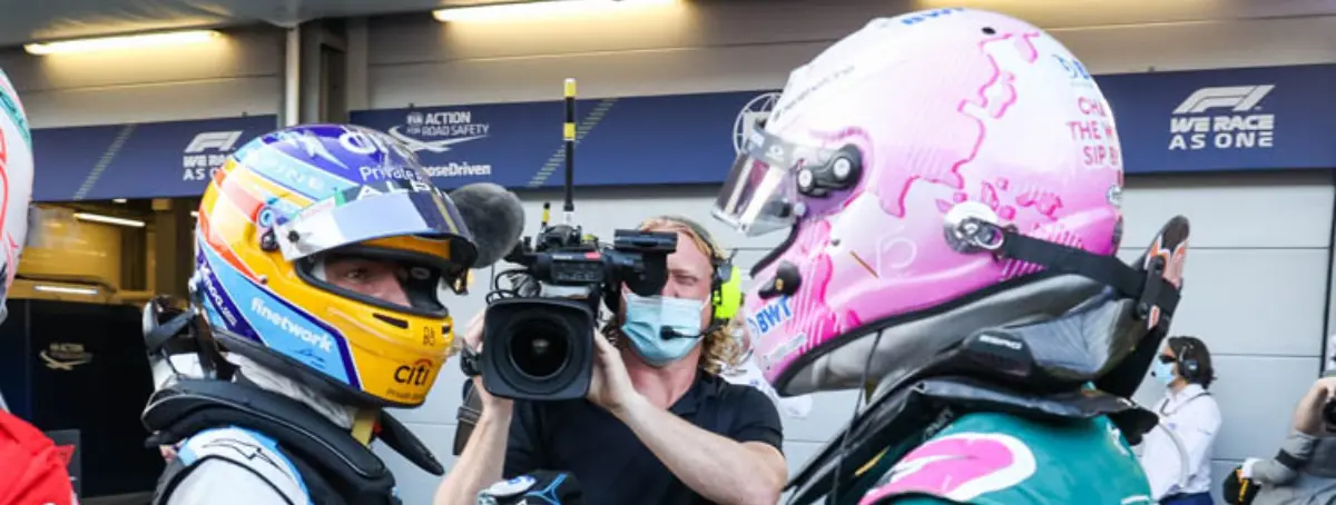 Vettel no se calla, Alonso sufre el ataque y eclipsan a Max Verstappen