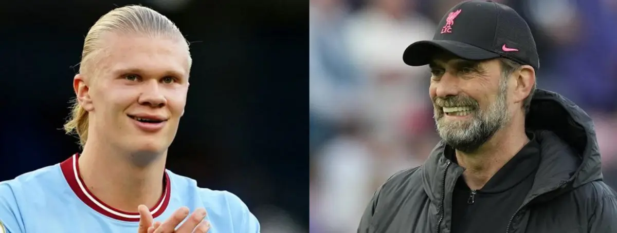 El futuro de Klopp pasa por las botas de Haaland: Guardiola pendiente