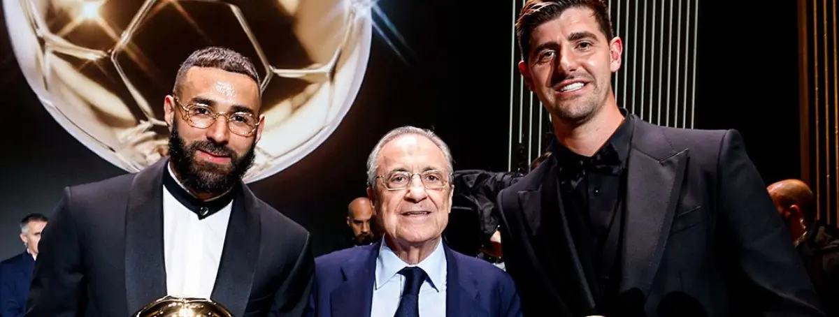 Karim Benzema y Courtois, indignados: el Balón de Oro tuvo dos sombras