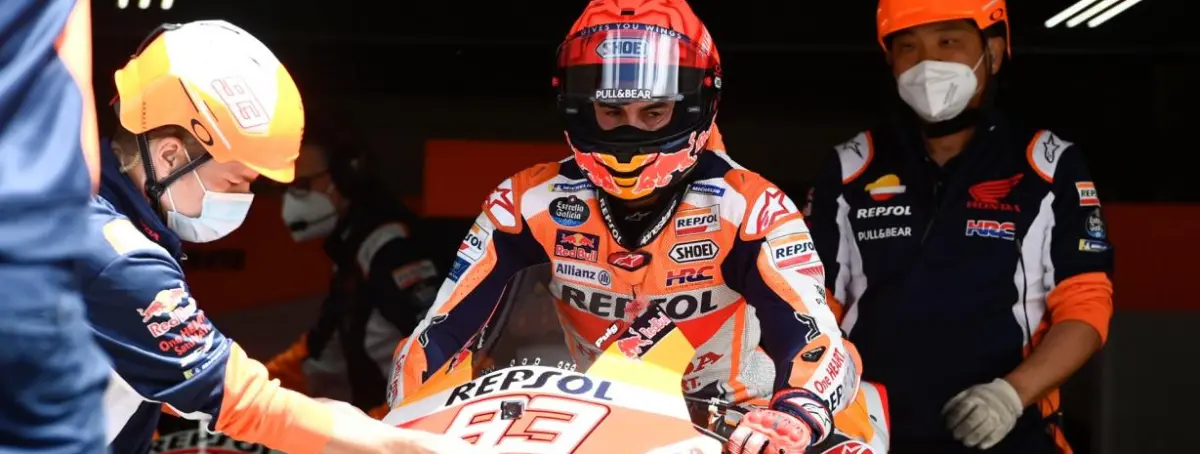 Giro de 180º a Honda: Márquez no va solo contra Bagnaia y Quartararo
