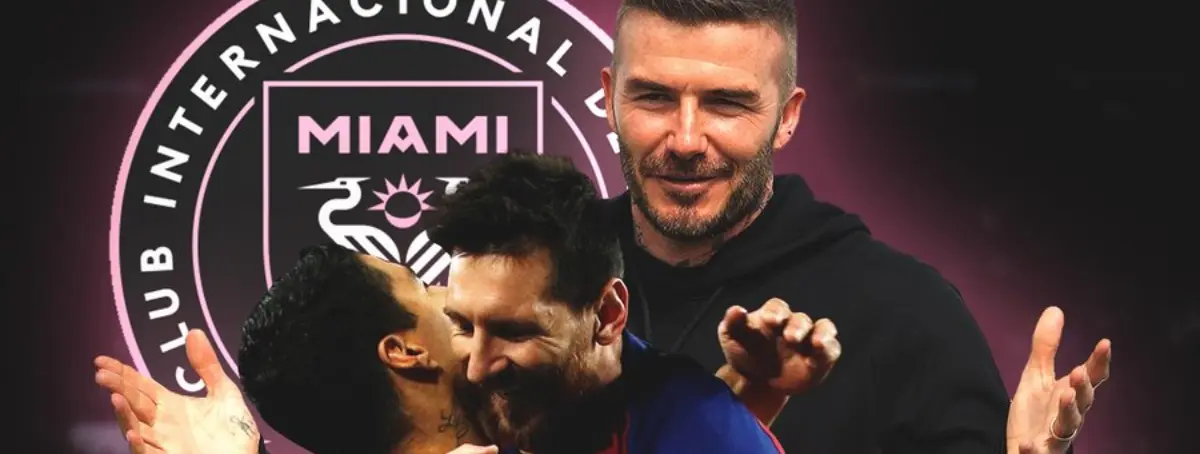 Ambicioso Beckham: Suárez, Leo Messi y ahora el 9 favorito de Carletto