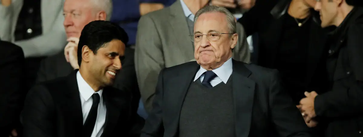 Palo para Florentino: Al-Khelaïfi prepara 100M para robarle su fichaje