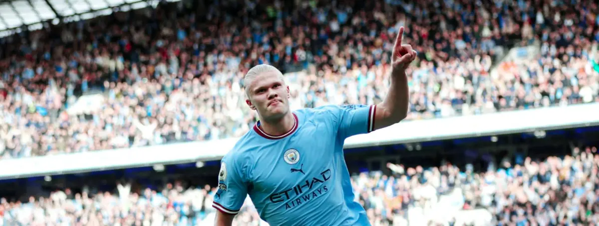 Guardiola no se lo cree, pese a todo ¡Haaland no es la Bota de Oro!