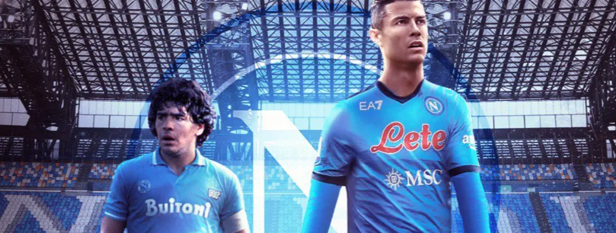 Cristiano Ronaldo elige la vía legendaria: al Maradona de forma exprés