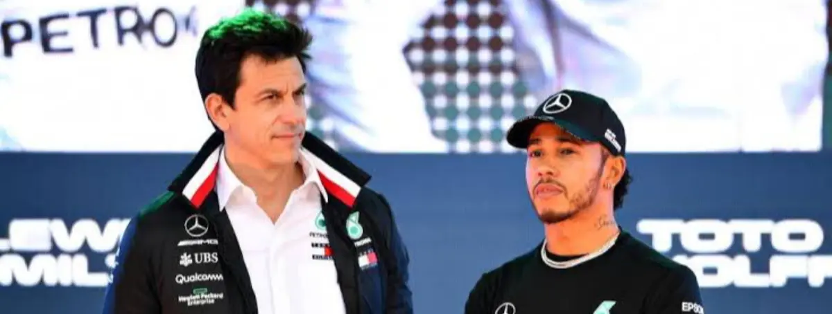 Toto Wolff, a punto de romper la relación de Hamilton con Mercedes