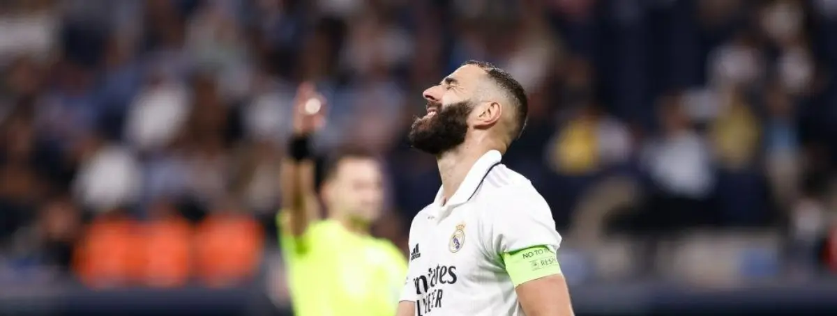 Ancelotti le echó y con Benzema tocado el Madrid necesitaría sus goles