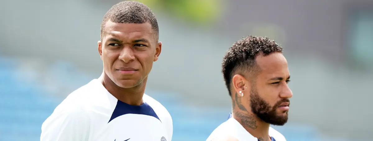 Neymar y Mbappé ponen en jaque a Al-Khelaïfi: 370 kilos en juego