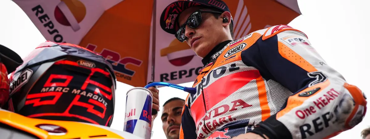 Marc Márquez da la sorpresa en Cheste, problemas para Bagnaia