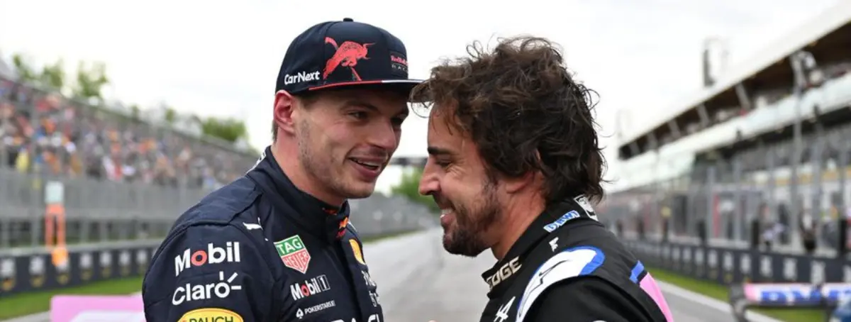 Inimaginable: Fernando Alonso y Max Verstappen correrán juntos en 2023